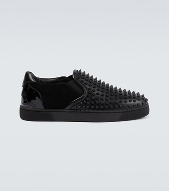 Slip-Ons Fun Sailor Boat Spikes | Christian Louboutin