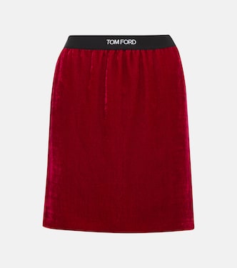 Velvet miniskirt | Tom Ford