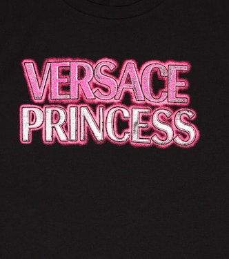 T-shirt en coton à logo | Versace Kids