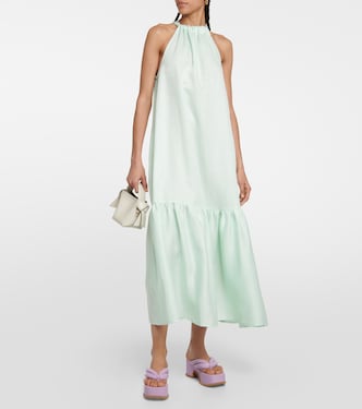 Maxikleid Ibiza aus Leinen | Asceno