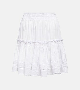 Mini-jupe Anais brodée | Poupette St Barth