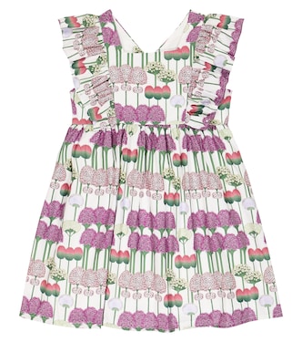 Bedrucktes Kleid Cinta aus Baumwolle | La Coqueta
