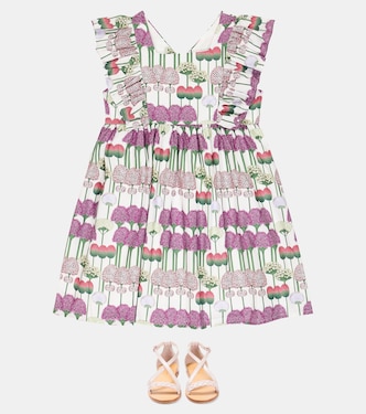 Vestido Cinta de algodón floral | La Coqueta
