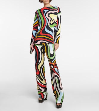 Marmo jersey blouse | Pucci