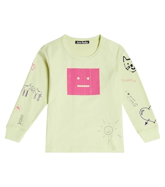 프린트 코튼 탑 | Acne Studios Kids