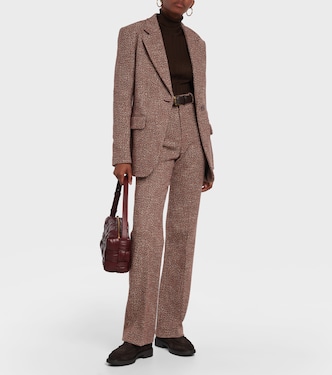 Harris shearling-lined suede loafers | Gianvito Rossi