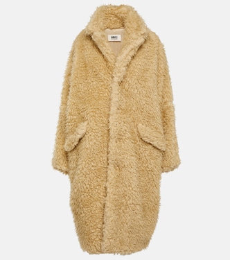 Abrigo de pelo sintético oversized | MM6 Maison Margiela
