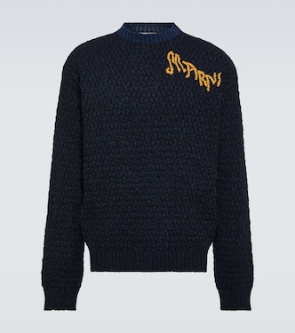 Pull en laine vierge à logo | Marni