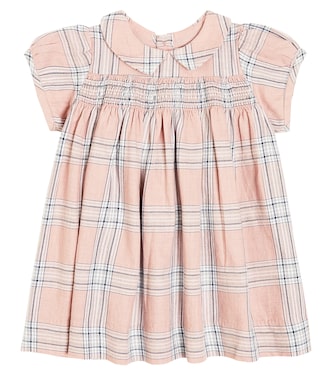Baby - Abito Joyeuse in misto cotone a quadri | Bonpoint