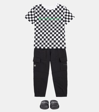 Camiseta de jersey de algodón con logo | Givenchy Kids