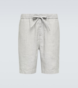 Felipe linen and cotton shorts | Frescobol Carioca