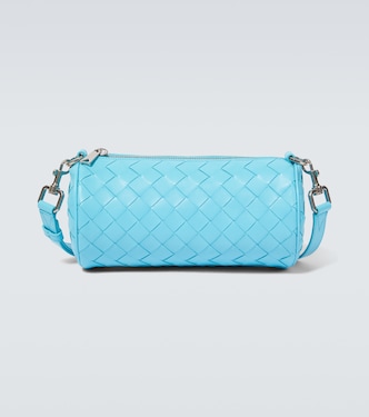 Messenger Bag Barrel aus Leder | Bottega Veneta