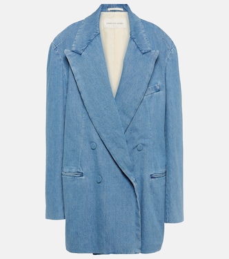 Blazer oversize di jeans | Dries Van Noten