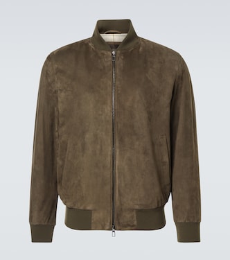 Bomberjacke aus Veloursleder | Loro Piana