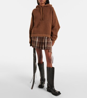 Sudadera con capucha de algodón | Acne Studios