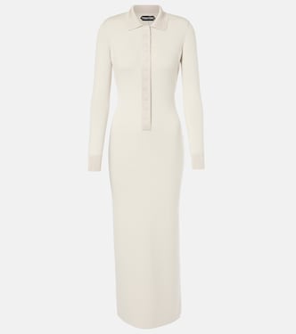 Vestido de mezcla de lana | Tom Ford