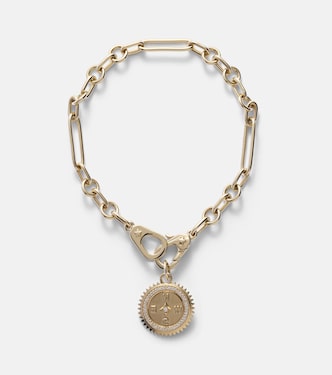 Bracciale Internal Compass in oro 18kt con diamanti | FoundRae