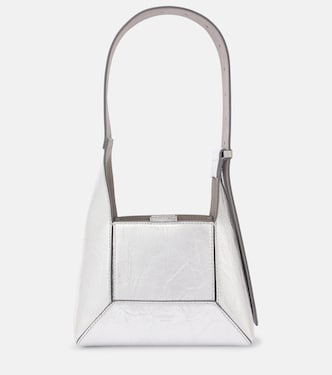 Diamond Small embellished leather shoulder bag | Jimmy Choo