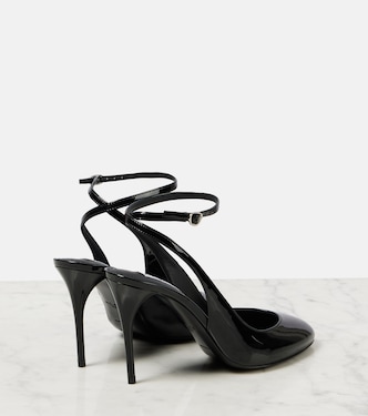 Escarpins Décolleté 90 en cuir verni | Alaïa