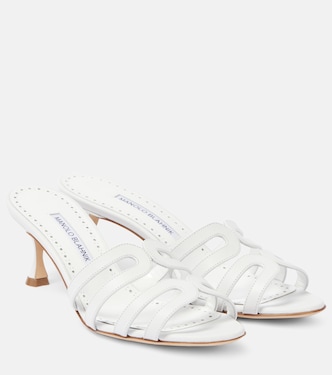 Sandalen Ahwak 50 aus Leder | Manolo Blahnik