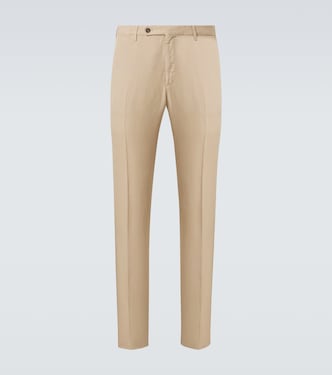 Gerade Hose aus Leinen und Baumwolle | Incotex