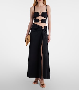 Maxikleid Orbit aus Jersey | Christopher Esber