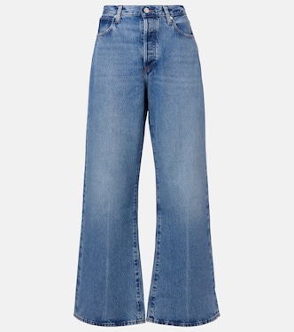 Loose mid-rise wide-leg jeans | Frame