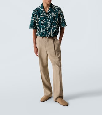 Camisa bowling Foncio de algodón estampada | Jacquemus