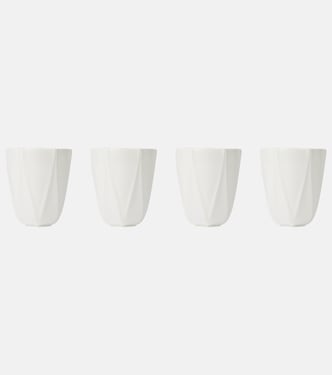 Folio set of 4 bone china vessels | Zaha Hadid Design
