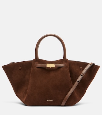 Cabas New York Midi en daim | DeMellier