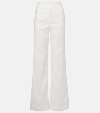 Jude linen-blend wide-leg pants | Veronica Beard