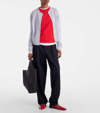 Felicia cashmere and silk cardigan | Lisa Yang