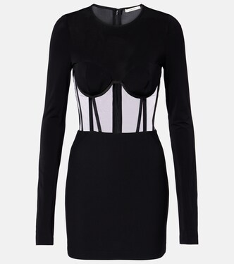 Paneled corset dress | Nensi Dojaka