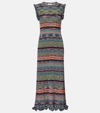 Abito midi Ajak in maglia a coste | Ulla Johnson