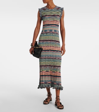 Abito midi Ajak in maglia a coste | Ulla Johnson