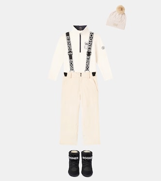 Benno printed half-zip technical top | Bogner Kids