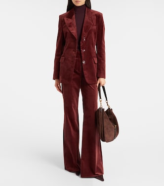 Schlaghose Twisted Structure aus Cord | Dorothee Schumacher