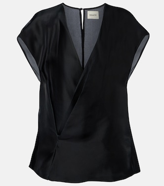 Mer silk top | Khaite