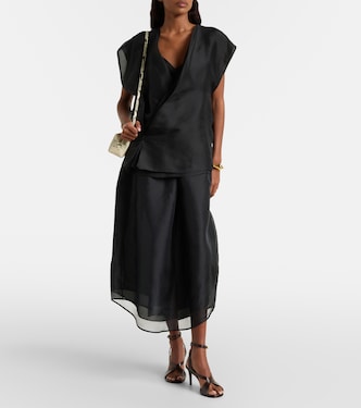 Mer silk top | Khaite