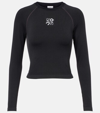 x On top acanalado de jersey | Loewe