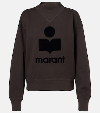 Moby logo cotton-blend sweatshirt | Marant Etoile