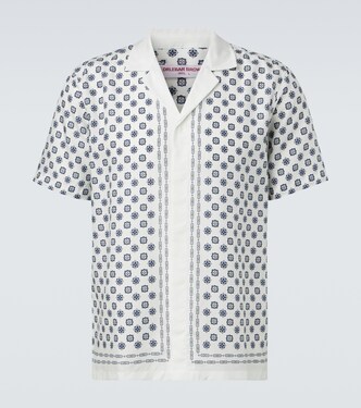 Maitan printed bowling shirt | Orlebar Brown