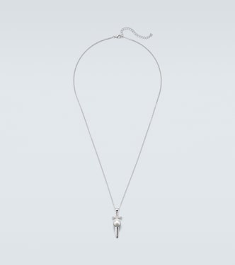 Collier en argent sterling avec perle | Mateo