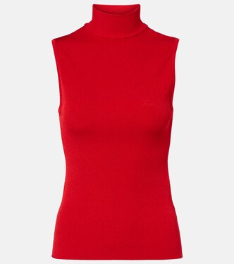 Double L ribbed-knit top | Loewe