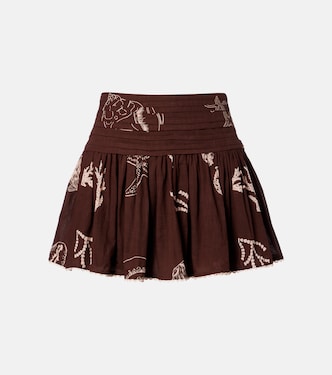 تنورة قصيرة من القطن Colleen | Poupette St Barth