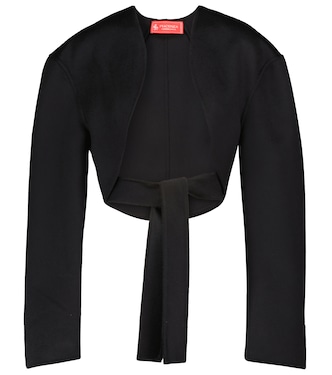 Cropped-Jacke aus Schurwolle | Peter Do