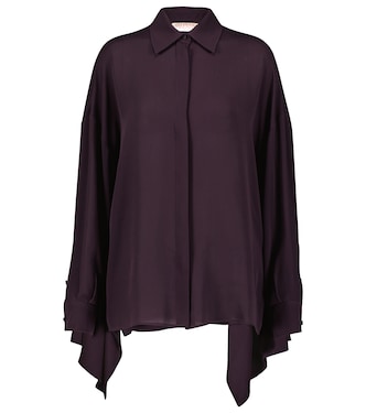 Silk georgette shirt | Valentino
