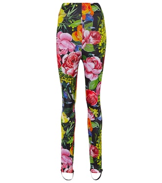 Leggings de tiro alto con fuseau | Dolce&Gabbana