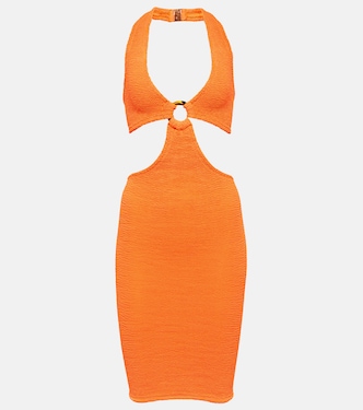 Cecile cutout minidress | Hunza G