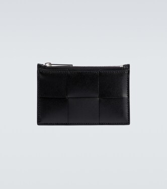 Intreccio leather card case | Bottega Veneta